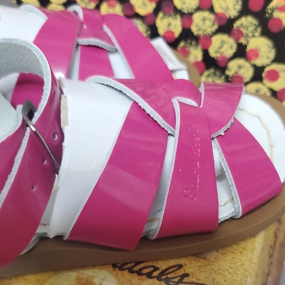 Salt Water Sandals by Hoy Pink Fushia Sandals - Picture 3 of 8